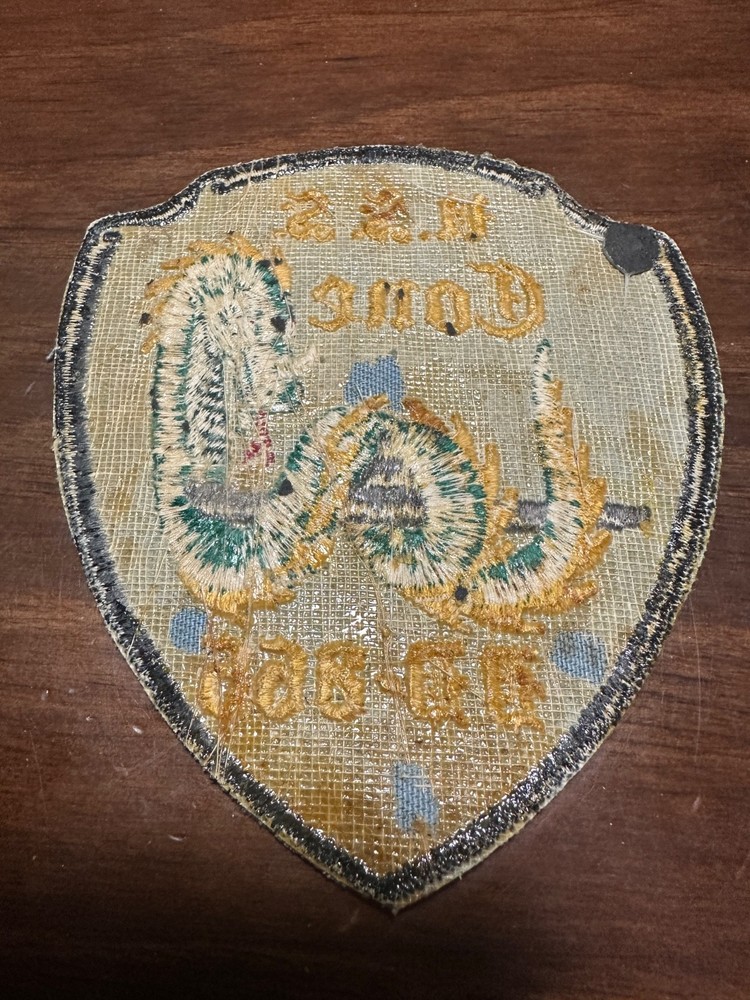 Vintage US Navy USS Cone DD-866 Ship Patch