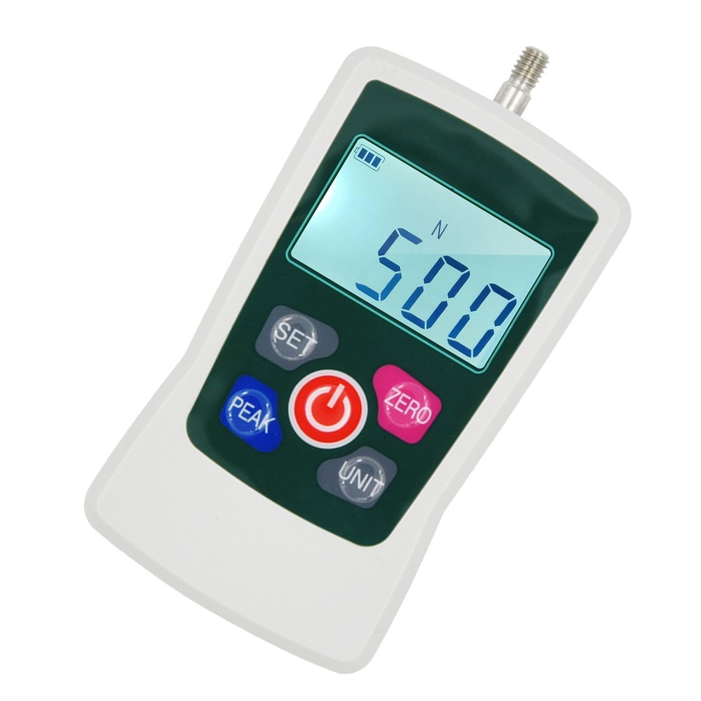 500N Portable Digital Force Gauge Push Pull Force Meter High Accuracy Meter Tool