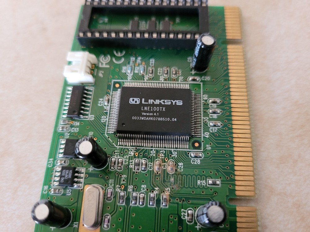 Linksys LNE100TX Ethernet Card