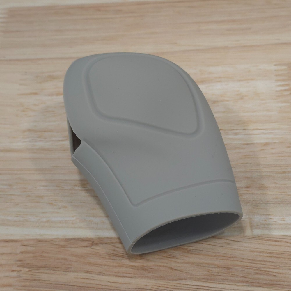 Silicone Automatic Gear Shift Knob Cover Protector Light Grey "Greige"