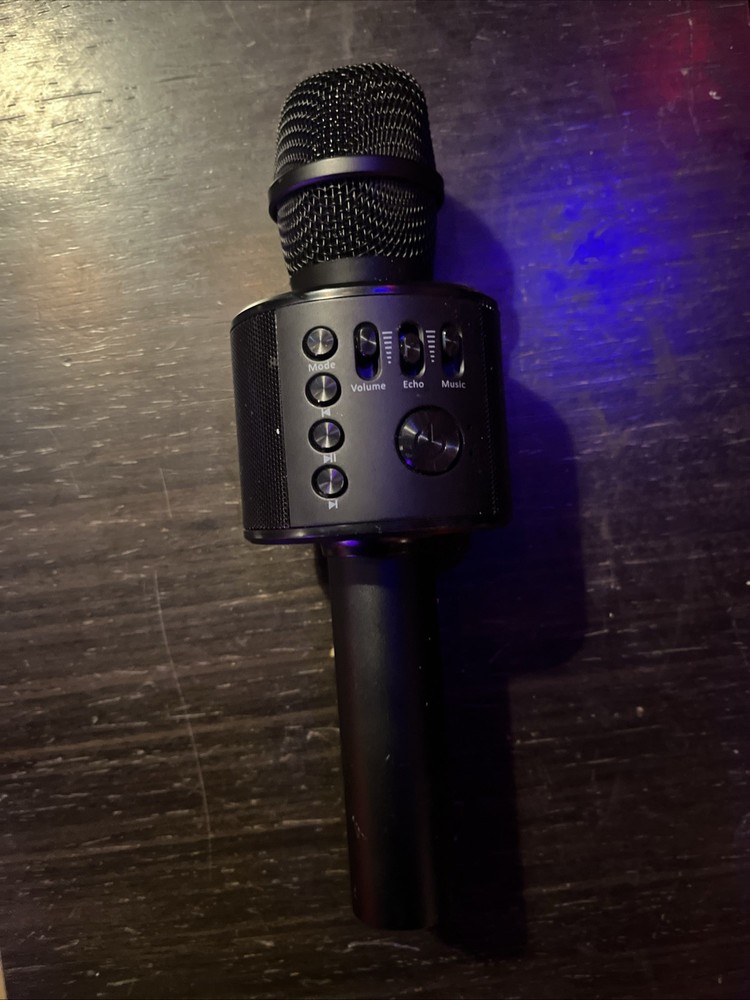 Core Innovations KRMC101BL Wireless Bluetooth Karaoke Microphone
