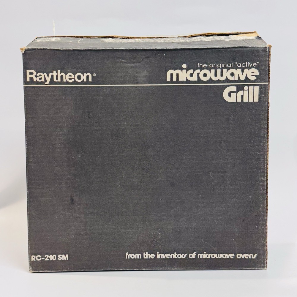 Vintage Raytheon Micro21 The Original Active Microwave All Purpose Grill NOS