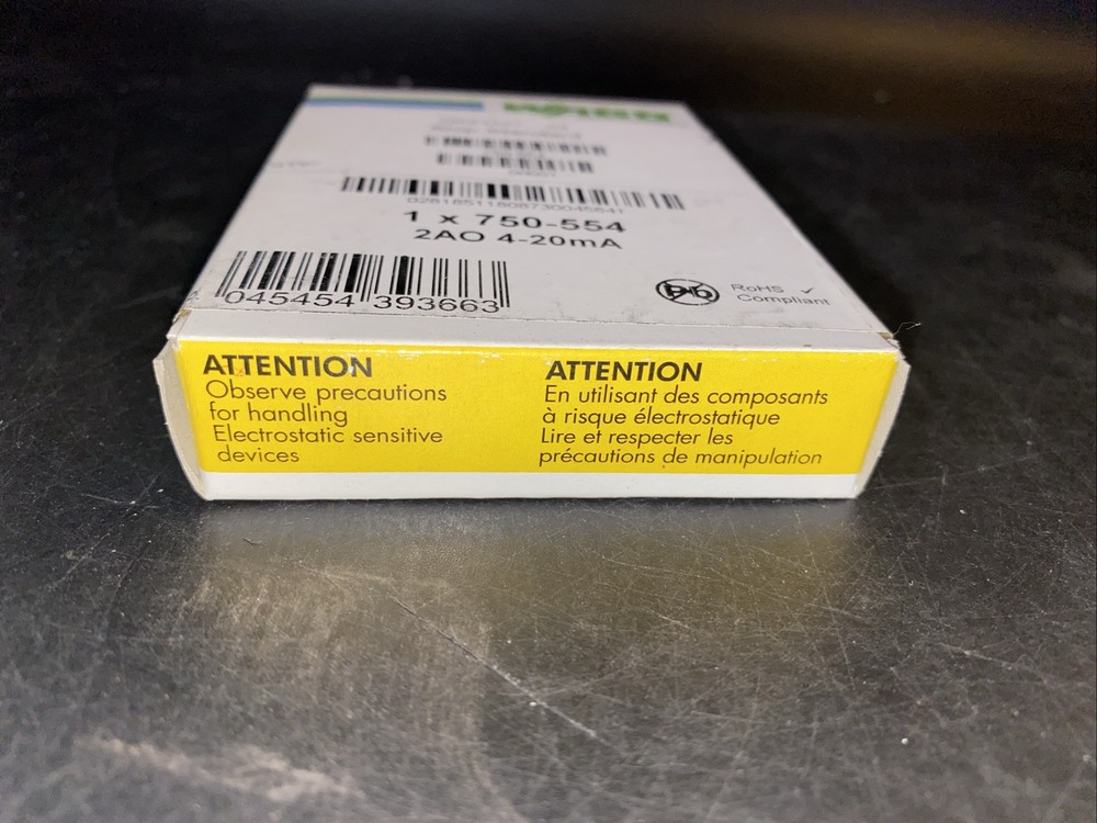 1PCS Original New WAGO 750-554 Module 750-554 SEALED!