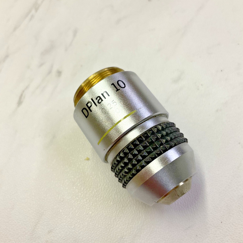 Olympus Japan Microscope Objective DPlan 10 0.25 160/0.17 Tested