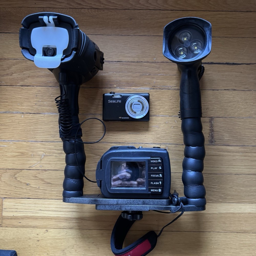 Sealife DC1400 HD Digital Underwater Camera Bundle With Lights