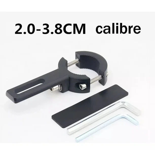 Motorcycle Base Mount Clamp Extension for Auxiliary Headlights 2pcs