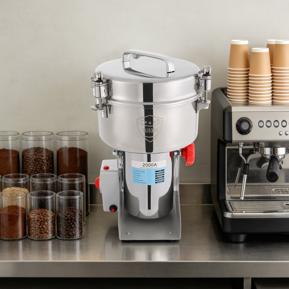 Commercial Electric Herb Grinder Spice Crusher Dry Grain Pepper Machine