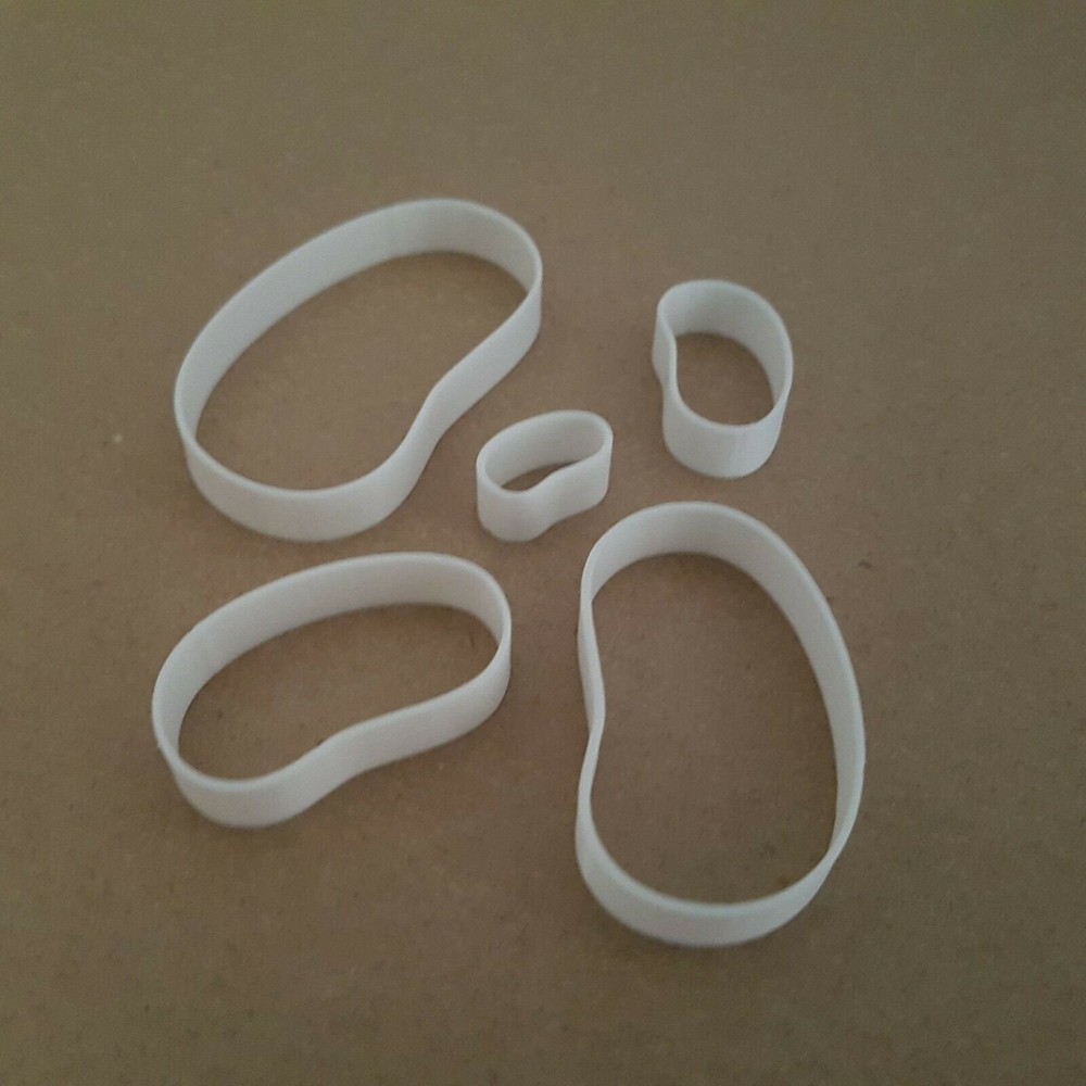 Bean Shape Mini Fondant Cutter Small Sugarcraft Icing Tiny Sharp Stencil Pastry