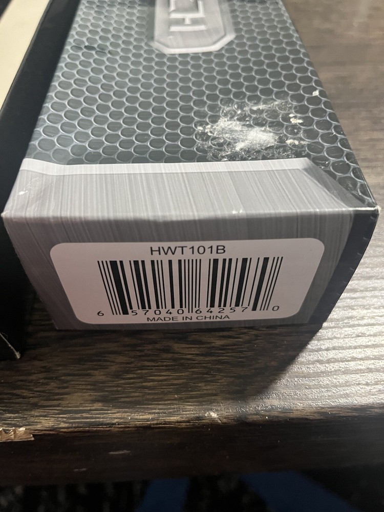 WARTECH HWT101B Fixed Blade Bowie Tactical Serrated