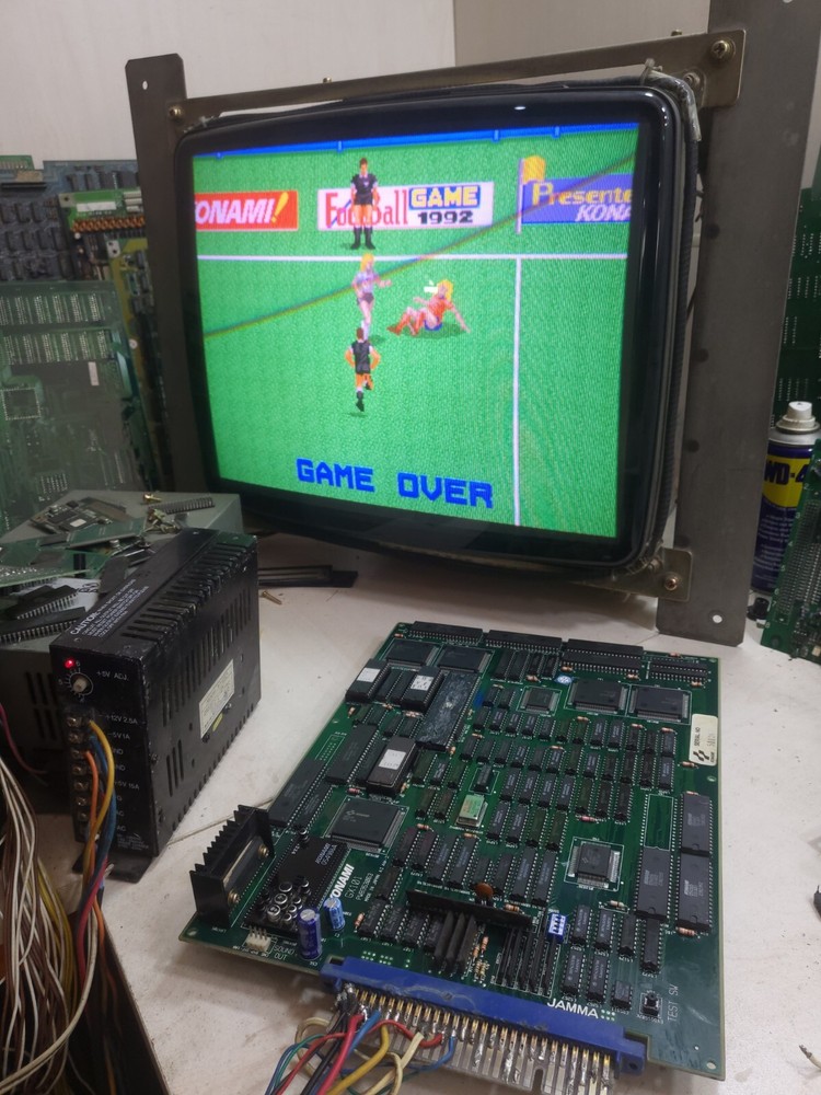 PREMIER SOCCER BY KONAMI ARCADE PCB JAMMA ORIGINAL