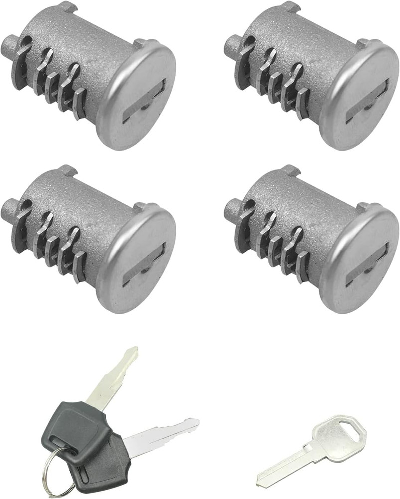 4 Pack Lock Cores Fits for Yakima SKS Car Rack System Components, Replacement fo