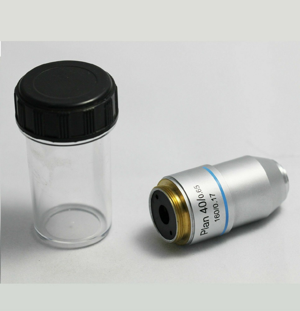 ProScope Microscope Objective Lens PLAN DIN 4X 10X 20X 40X 60X 100X RMS Thread