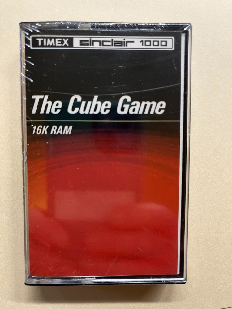 THE CUBE GAME - TIMEX TS1000 / ZX81 - Original Shrink-wrap