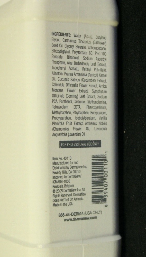 DermaNew Microdermabrasion Cleansing Creme For Sensitive Skin 32oz