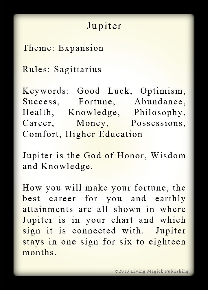 Astrology Learning Cards - Living Magick Learning Cards - Self Study Flash Cards