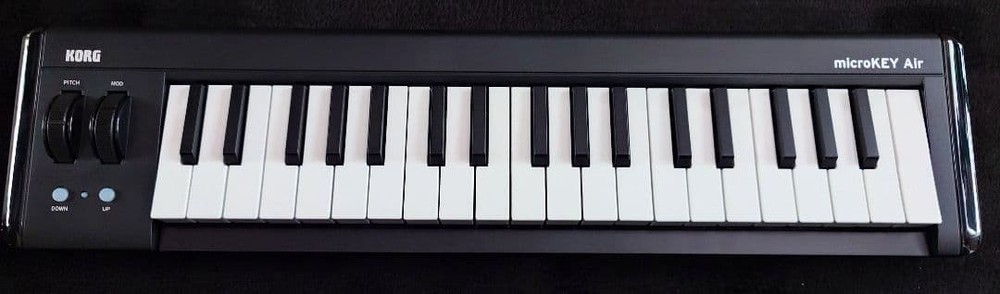 Korg microKEY2 Air 37 MIDI Keyboard Bluetooth USB Controller Tested Working JP