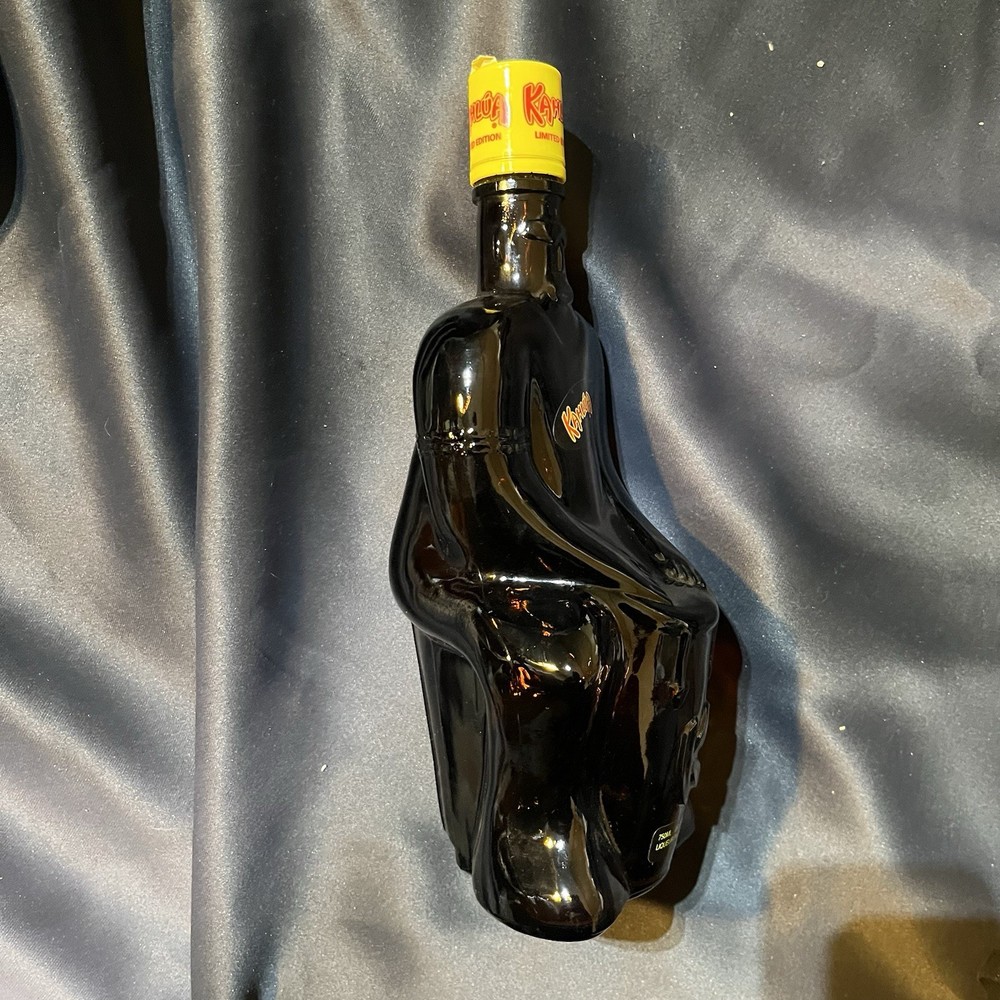 Vintage Kahlua Limited Edition 750ml Bongo Player Bottle