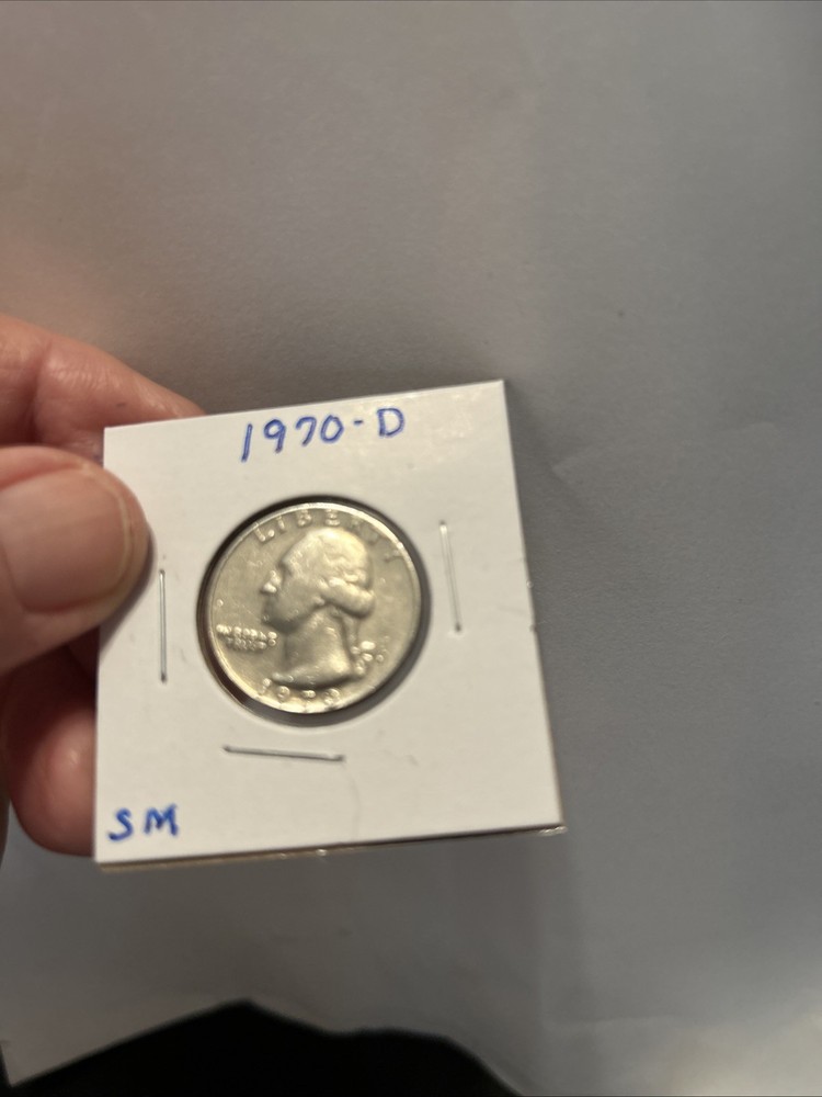 1970-D 25C Washington Quarter- (SM)