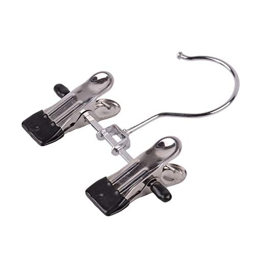 Double Adjustable Clips Boots Hangers,Space Saving Boots Socks Bags Hanging C...