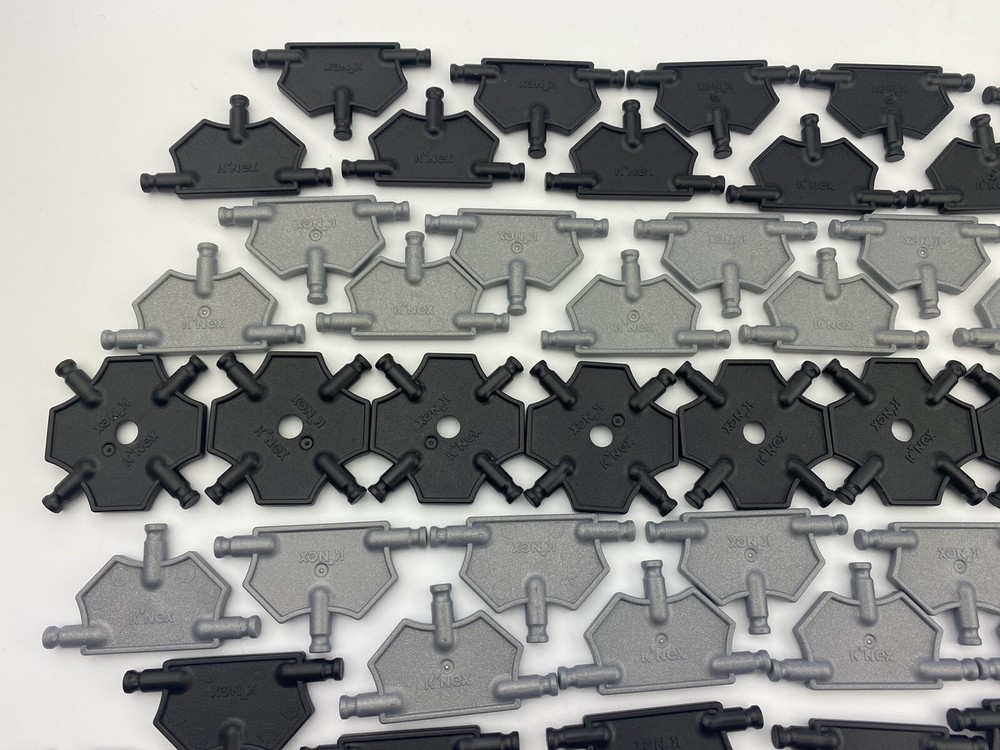 50 Knex Assorted Space Triangle Square Panel Mini - Standard K'nex Parts