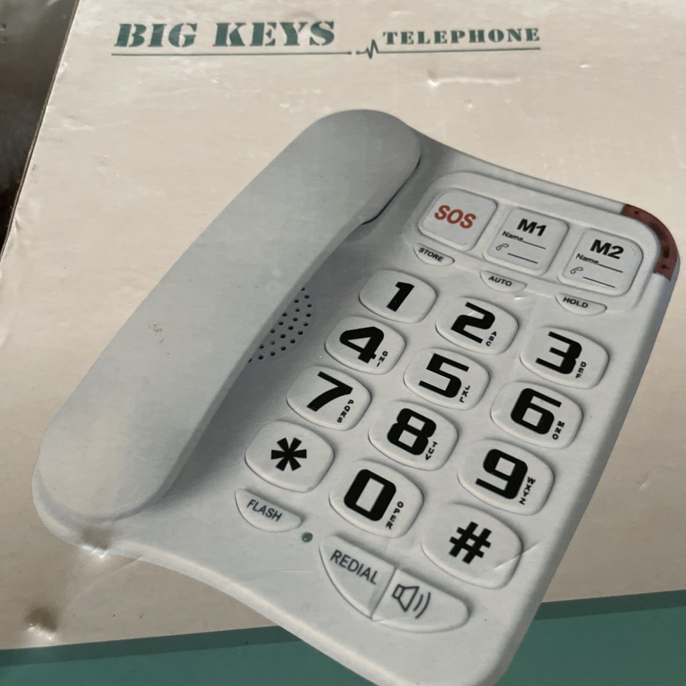 Big Keys Telephone Large Buttons New