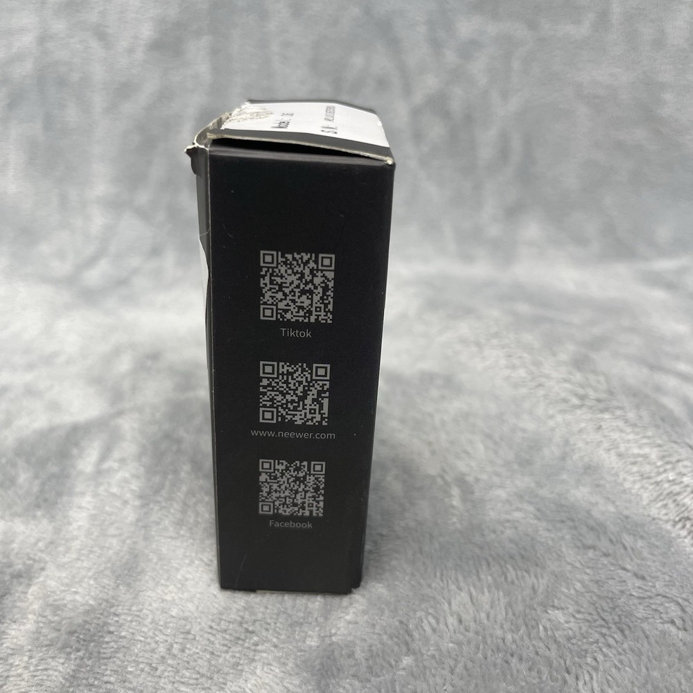 Neewer CM5 Lavalier Lapel Omnidirectional Microphone Black 2PCS