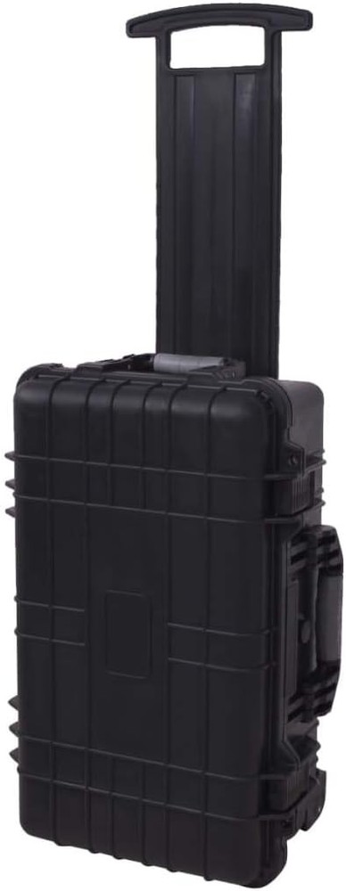 Wheel-Equipped Tool/Equipment Case with Pick & Pluck