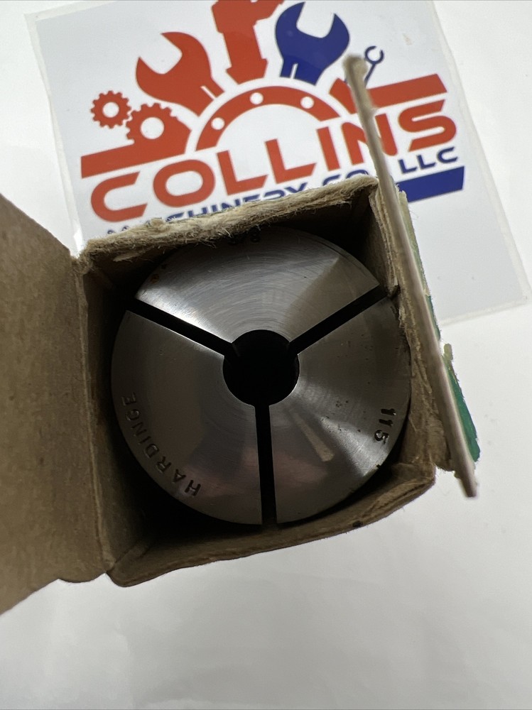 New HARDINGE 115 SMOOTH COLLET CHUCK 3/8”
