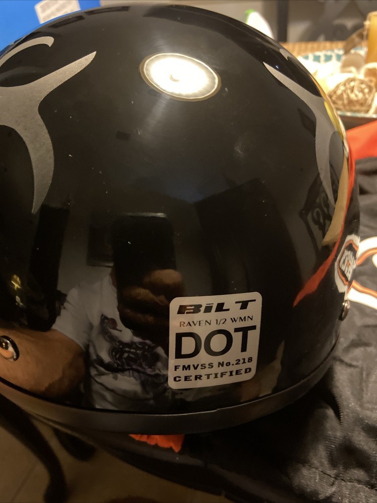 custom bilt helmet Womens Small With Bag