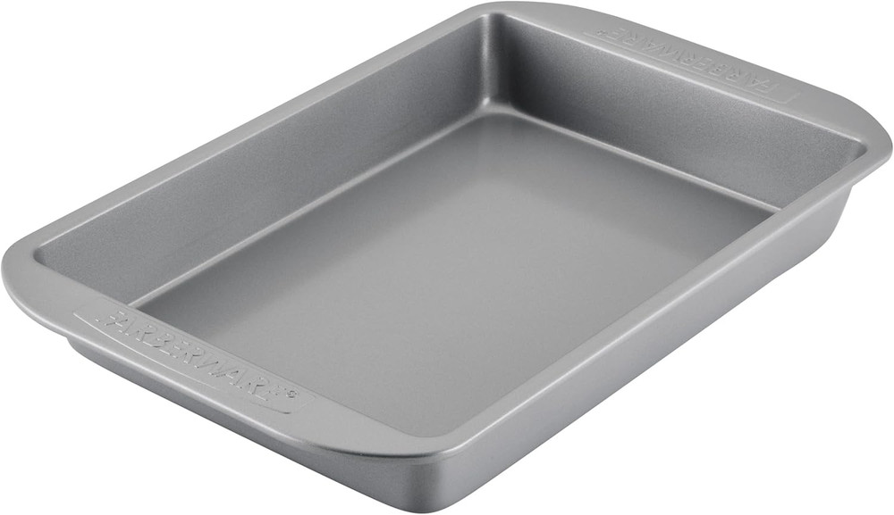 Farberware 9x13 Inch Nonstick Baking Pan - Gray Rectangular Cake Pan