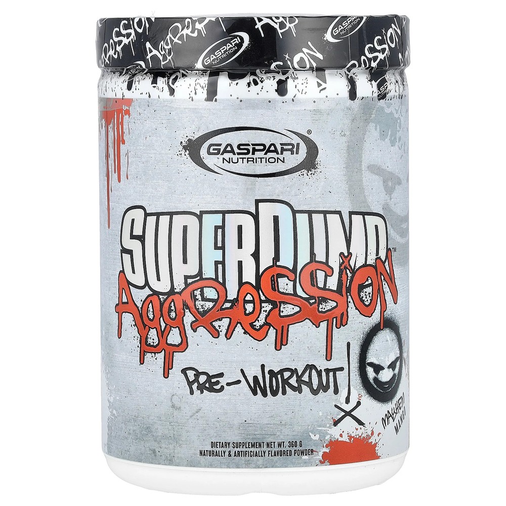 SuperPump Aggression™ Pre- Workout, Mayhem Mango, 360 g