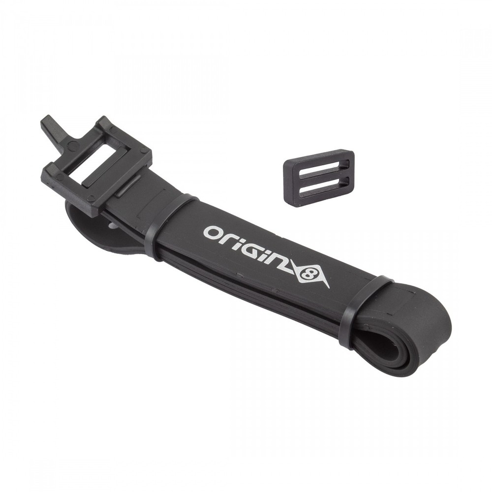 Origin8 PayLoad L Heavy-Duty TPU Gear Strap - Adjustable 3/4" Black Tie-Down