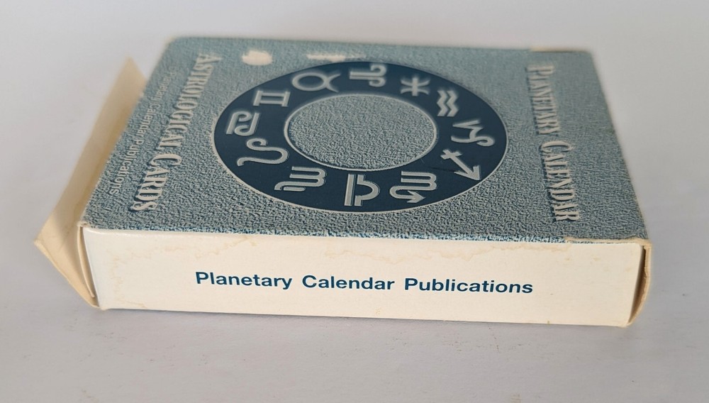 Planetary Calendar Astrological Cards & Instruction Booklet 2 Games COMPLETE