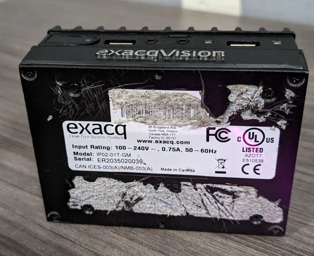 Exacq IP02-01T-GM Desktop Recorder