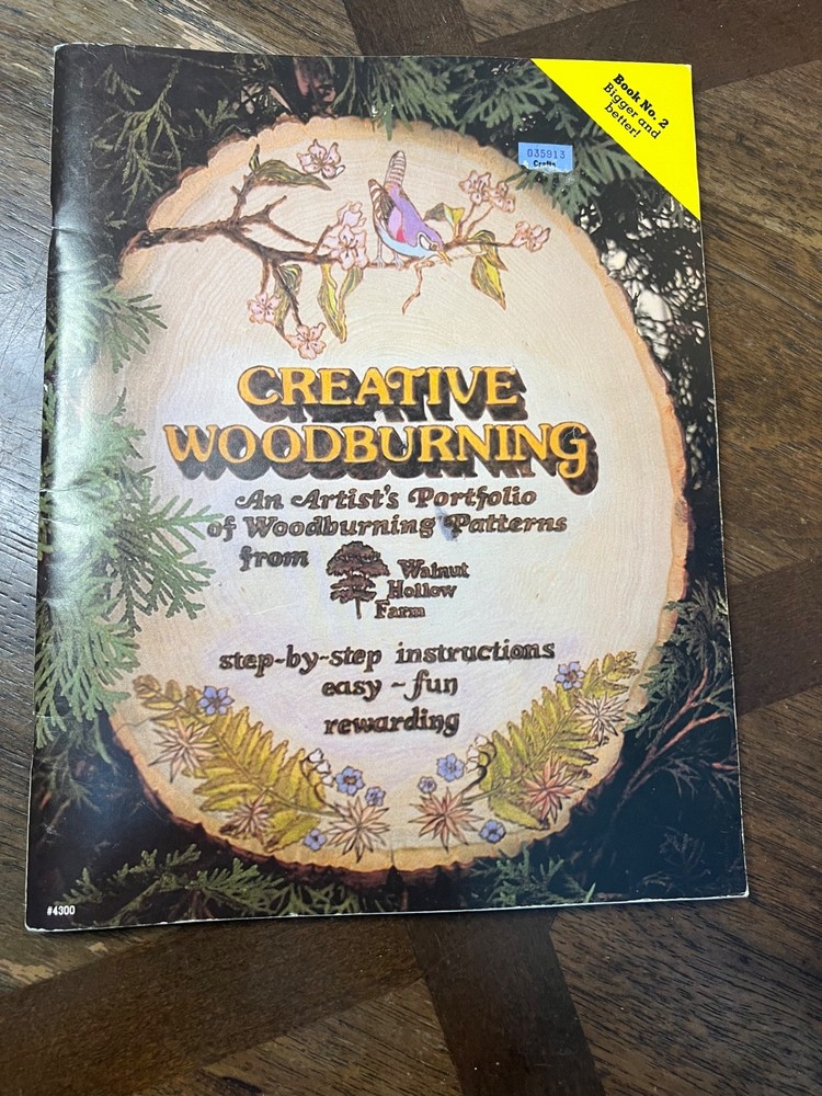 Walnut Hollow Farm Creative Woodburning Patterns & Instructions ~ Book 2