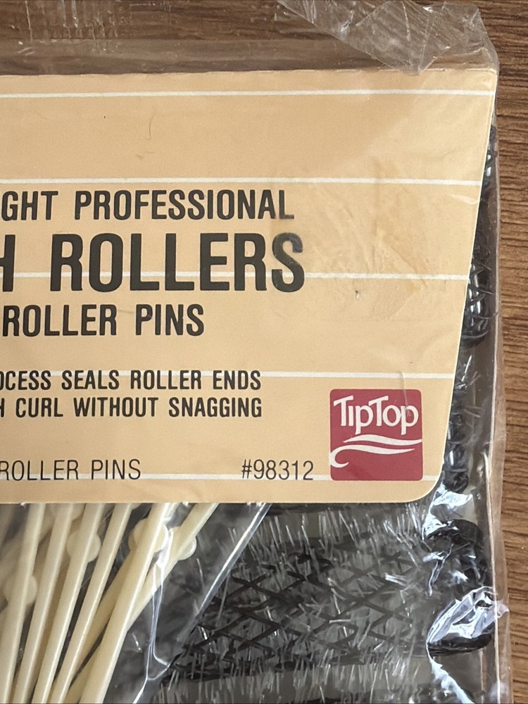 SEALED Tip Top Featherlight Professional 12 Brush Rollers & Pins 11/16” Diameter