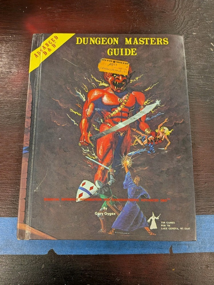 Dungeon Masters Guide Advanced  Dungeons & Dragons AD&D 1979