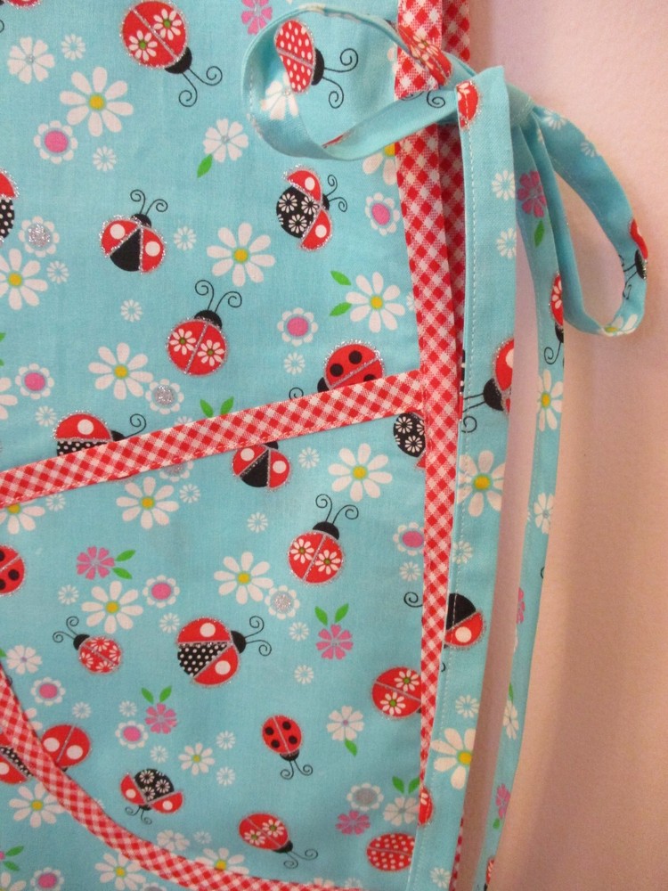 LADY BUGS HANDMADE COBBLER APRON