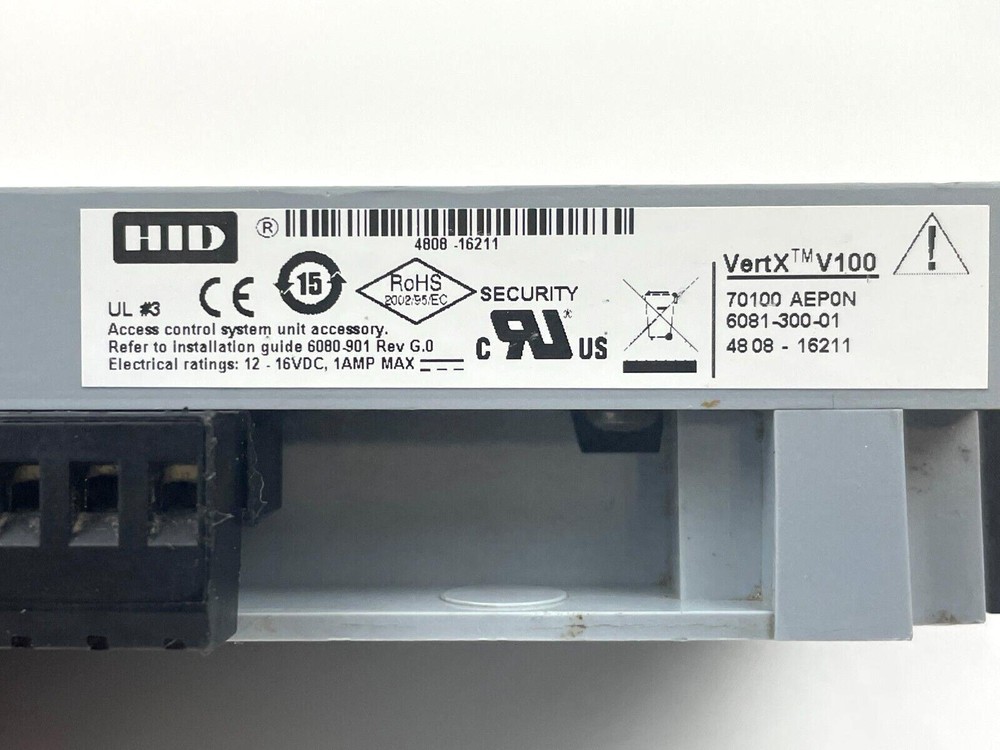 VertX V100 70100 AEP0N Two Dual Door/Reader Interface Module