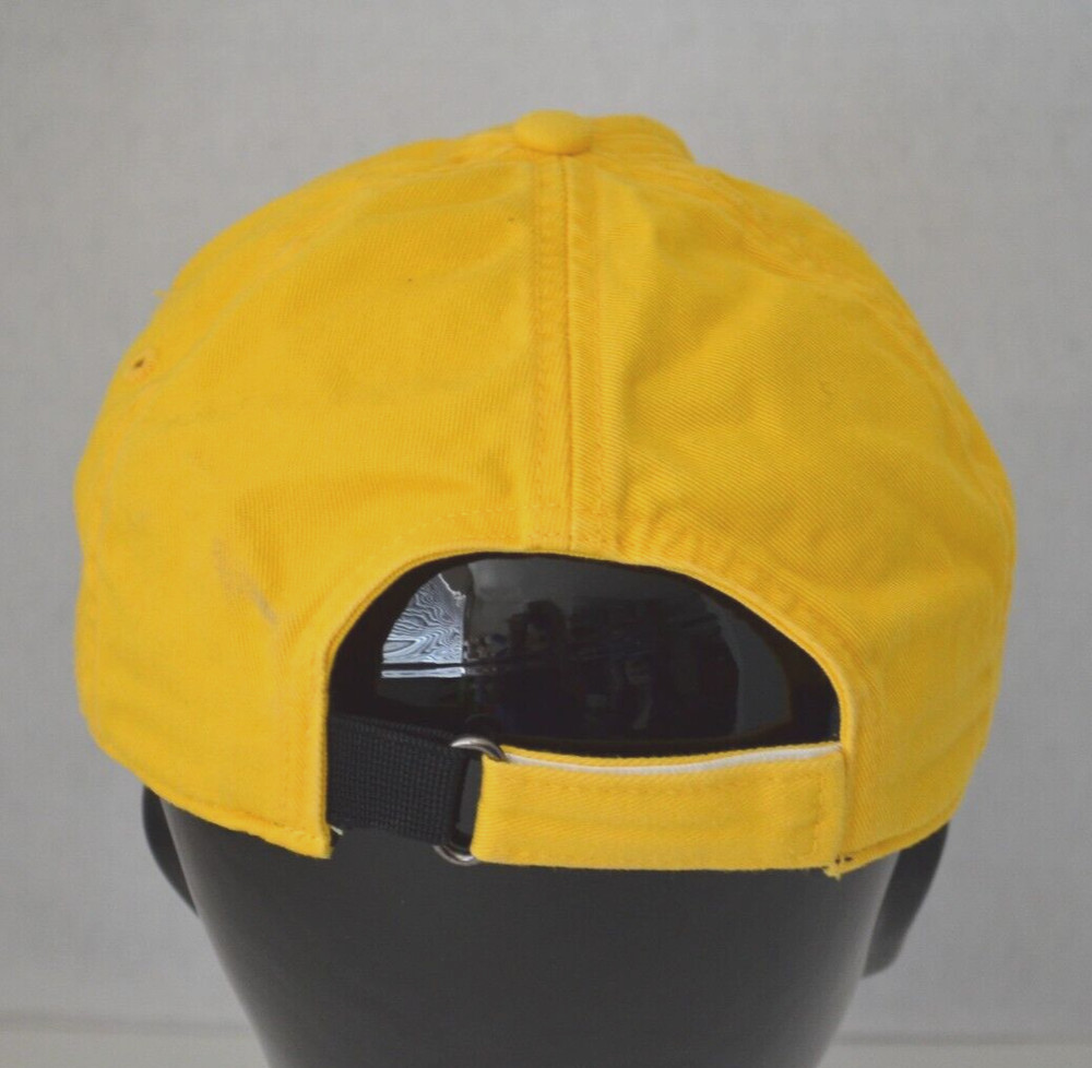 Lake Chelan Golf Course Cap Hat Adjustable Yellow White OSFM
