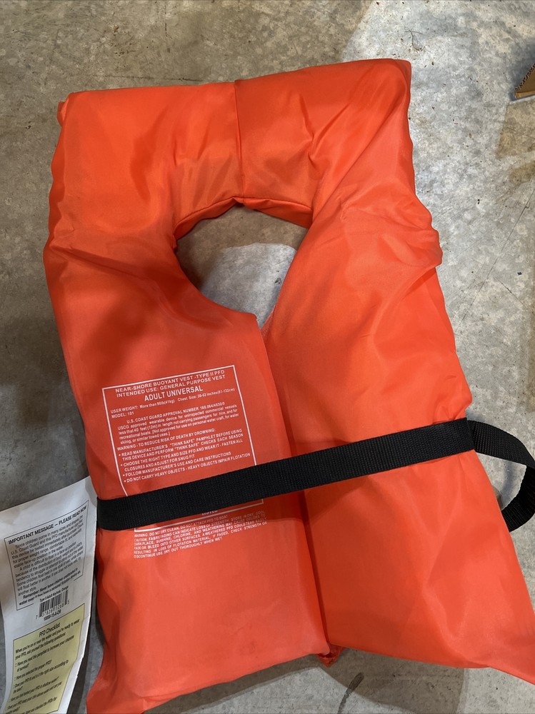 Airhead Type II Keyhole Life Jacket (OSFM, Orange)