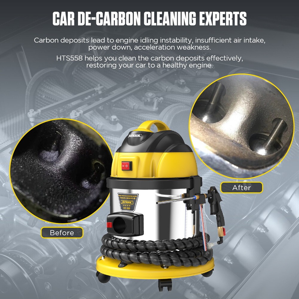 Walnut Sand Blasting Machine Car Engine Carbon Intake Valve Cleaner Blaster 110V