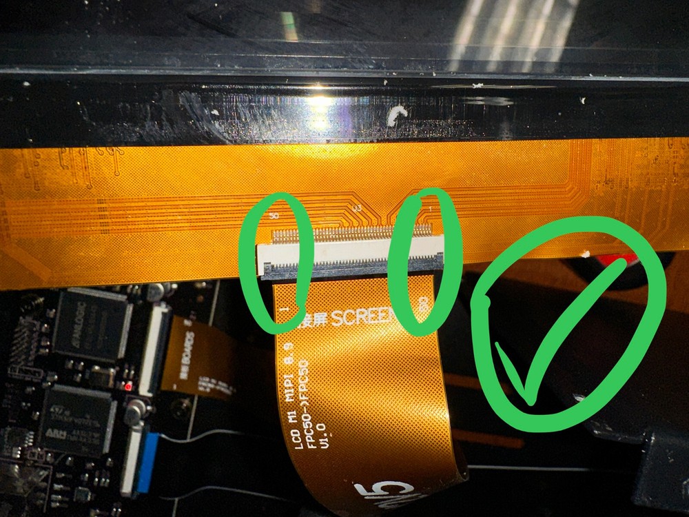 Replacement Monochrome LCD Screen for Elegoo Saturn 1st Gen [Used - Functional]