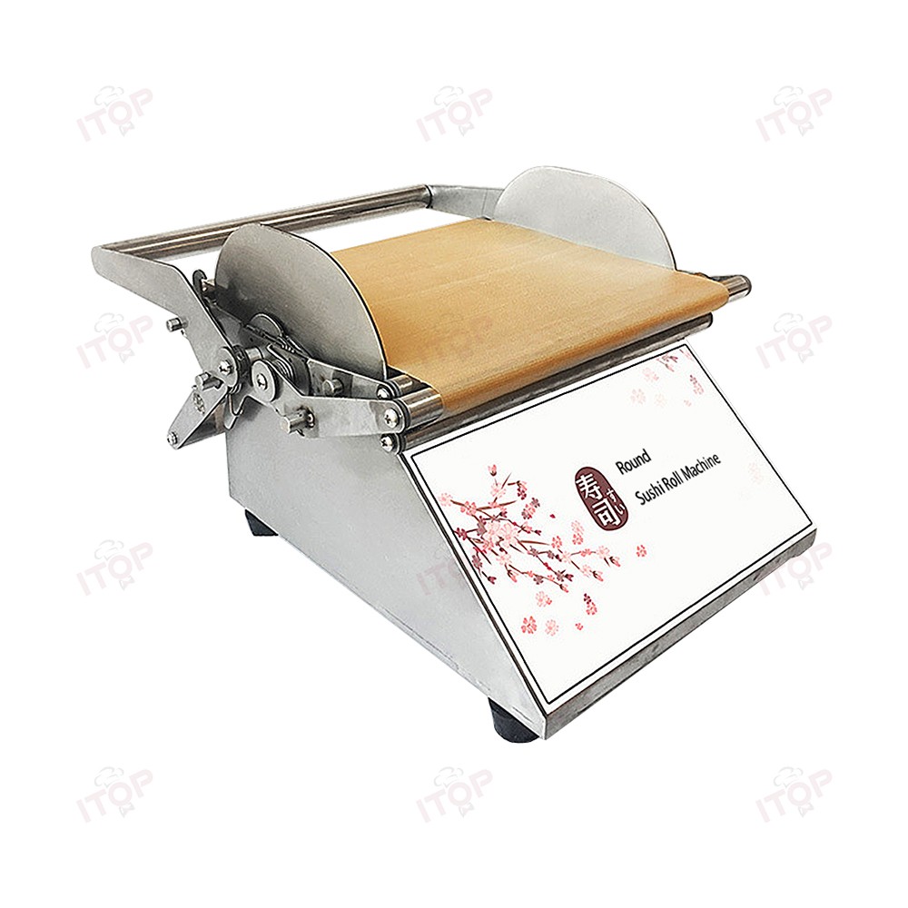 NEW! Round/Square Sushi Roll Making Machine Tabletop Sushi Forming Roller Maker