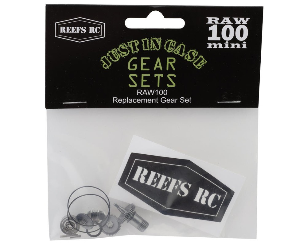 Reefs RC RAW100 Mini Servo Gear Set [SEHREEFS139]