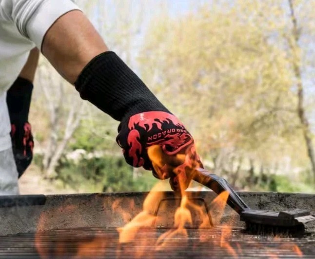 BBQ Gloves Pair Lightly Used