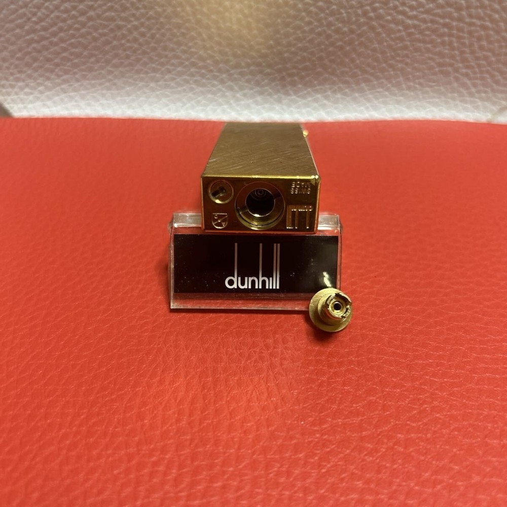 Overhauled Dunhill Rollagas lighter Gold d mark without box