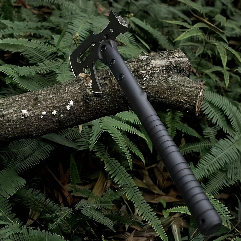 Sharp 17" Camping Axe Hatchet Multi Tool Hammer + Sheath Tactical Outdoor