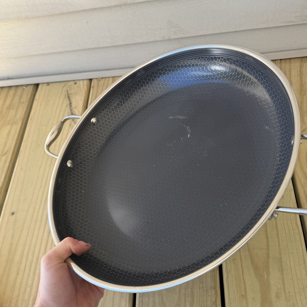 Hexclad Hybrid Cookware 10 Piece Set Preowned Great Condition