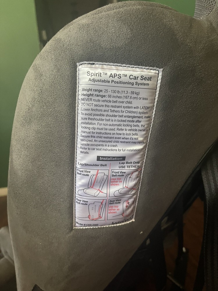 Spirit APS Special Needs Car Seat